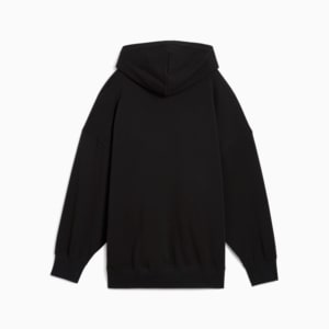 sudadera con capucha WARDROBE Essentials para mujer, PUMA Black, extralarge
