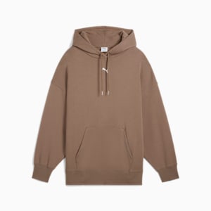 sudadera con capucha WARDROBE Essentials para mujer, Totally Taupe, extralarge