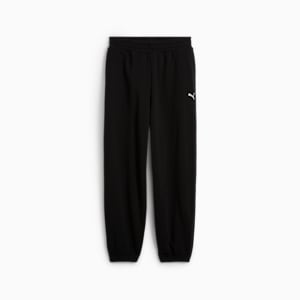 Pants holgados WARDROBE Essentials para mujer, PUMA Black, extralarge