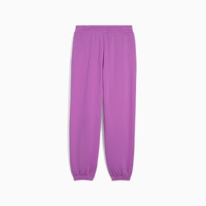 Wardrobe Essentials Women's Relaxed Sweatpants, Wild Berry, extralarge