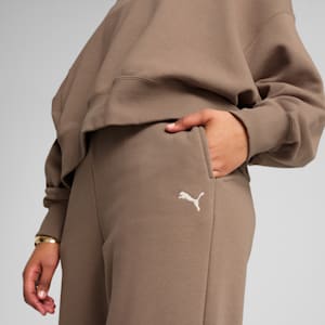Wardrobe Essentials Women's Relaxed Sweatpants, Totally Taupe, extralarge