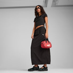 Playera corta WARDROBE Essentials para mujer, PUMA Black, extralarge