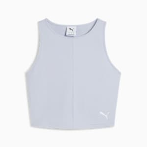 Wardrobe Essentials Women's Ribbed Crop Top, Cool Weather, extralarge