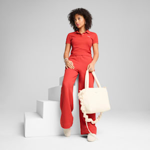 Premium Essentials Women's Polo, Red Fire, extralarge