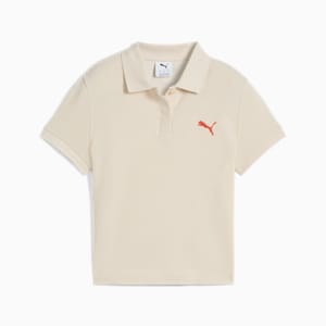 Premium Essentials Women's Polo, Alpine Snow, extralarge