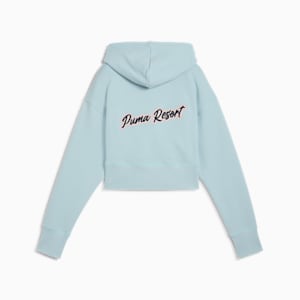 Premium Essentials Women's Relaxed Graphic Hoodie, Modern Mint, extralarge