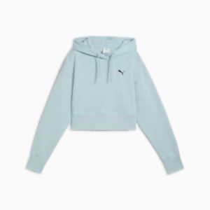 Sudadera relajada y estampada con capucha para mujer Premium Essentials, Modern Mint, extralarge