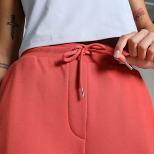 PREMIUM Women's Relaxed Fit Sweat Pants, Red Fire, extralarge-IND