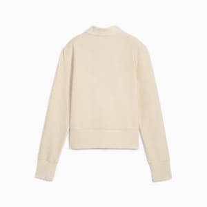 Chamarra tipo cárdigan para mujer Premium Essentials, Alpine Snow, extralarge