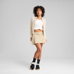 Cardigan tricoté Premium Essentials Femme, Alpine Snow, extralarge