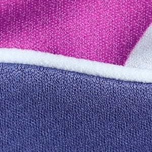 FUTURE..ARCHIVE Women's Slim Fit Crop Football Jersey, Blue Crystal-Wild Berry, extralarge-IND