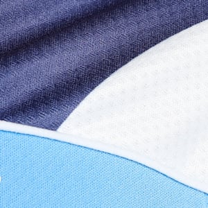 FUTURE..ARCHIVE Women's Slim Fit Crop Football Jersey, Team Light Blue-Blue Crystal, extralarge-IND