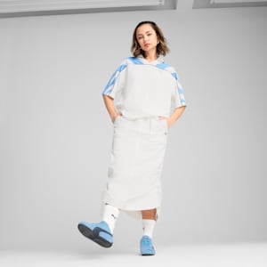 FUTURE..ARCHIVE Women's Zip-Off Woven Maxi Skirt, PUMA White, extralarge-IND