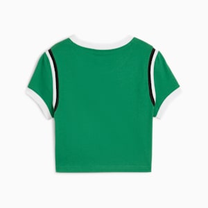 Playera corta FUTURE.PUMA.ARCHIVE para mujer, Archive Green, extralarge