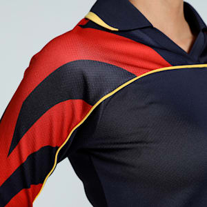 Road To Unity Women's Slim Fit Football Jersey Crop Tee, New Navy, extralarge-IND