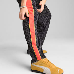 Road To Unity Women's Printed Straight Track Pants, New Navy-AOP, extralarge-IND