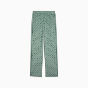 Road To Unity Women's Printed Straight Track Pants, Green Moon-AOP, extralarge-IND