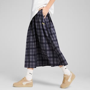 Falda plisada Road To Unity para mujer, New Navy, extralarge