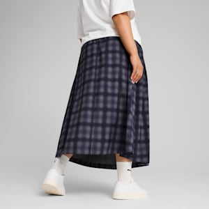 Falda plisada Road To Unity para mujer, New Navy, extralarge