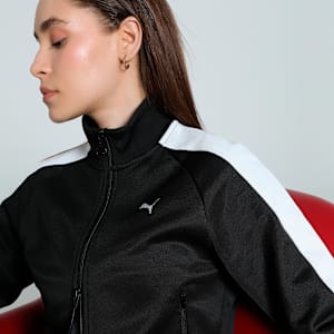 T7 ALWAYS ON Women's Short Track Jacket, PUMA Black, extralarge-IND