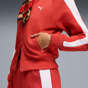 T7 ALWAYS ON Women's Short Track Jacket, Red Fire, extralarge