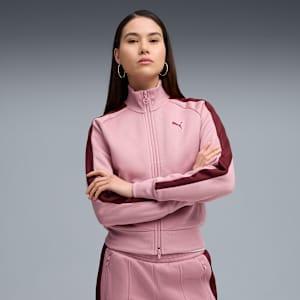 T7 ALWAYS ON Women's Short Track Jacket, Poised Pink, extralarge
