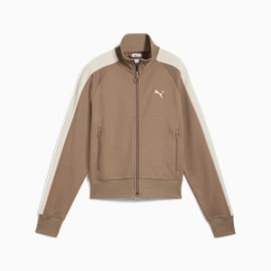T7 ALWAYS ON Women's Short Track Jacket, Totally Taupe, extralarge
