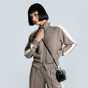 T7 ALWAYS ON Women's Short Track Jacket, Totally Taupe, extralarge-IND