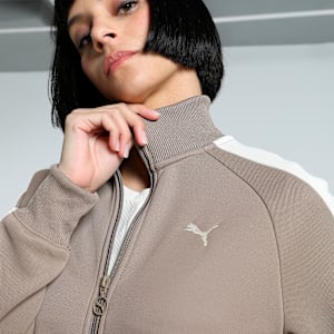T7 ALWAYS ON Women's Short Track Jacket, Totally Taupe, extralarge-IND