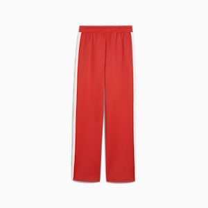Pants rectos T7 ALWAYS ON para mujer, Red Fire, extralarge