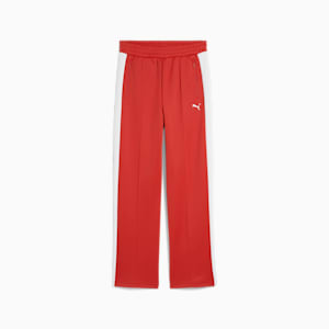 Pants rectos T7 ALWAYS ON para mujer, Red Fire, extralarge