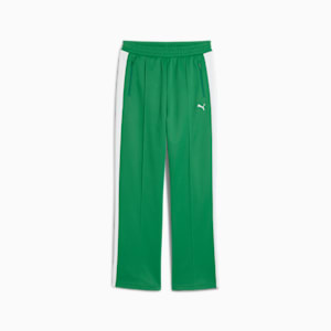 Pants rectos T7 ALWAYS ON para mujer, Archive Green, extralarge