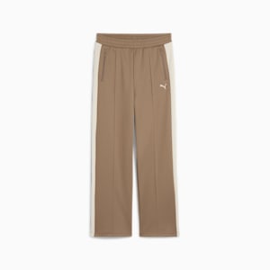 Pants rectos T7 ALWAYS ON para mujer, Totally Taupe, extralarge