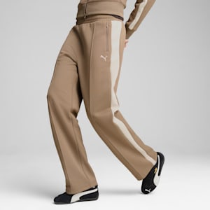 T7 ALWAYS ON Straight Track Pants Women, Totally Taupe, extralarge