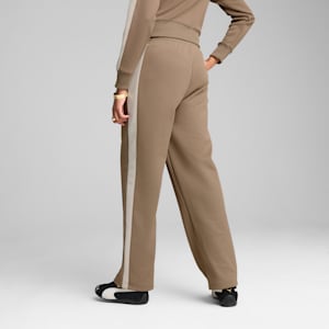 Pants rectos T7 ALWAYS ON para mujer, Totally Taupe, extralarge