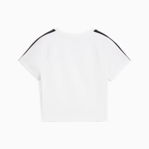 Playera corta T7 para mujer, PUMA White, extralarge