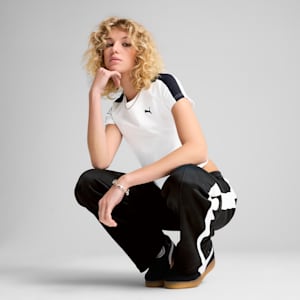 T7 Women's Baby Tee, PUMA White, extralarge