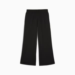 Pants de cintura baja con cremallera para mujer Wardrobe Essentials, PUMA Black, extralarge