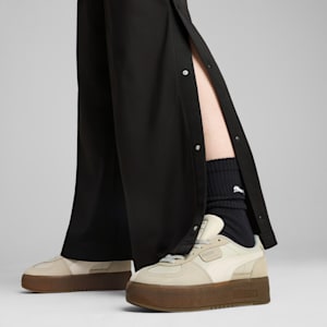 Wardrobe Essentials Women's Low Rise Popper Pants, PUMA Black, extralarge
