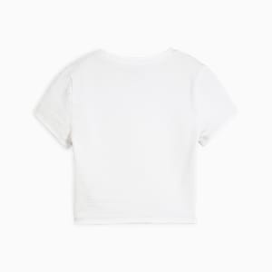 Playera corta DARE TO para mujer, PUMA White, extralarge