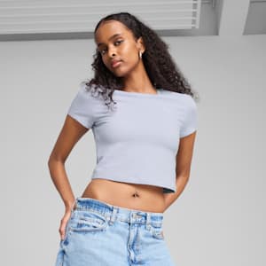 DARE TO Women's Baby Tee, Cool Weather, extralarge