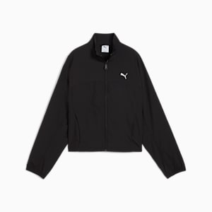 Chamarra oversize DARE TO Zip-Off para mujer, PUMA Black, extralarge