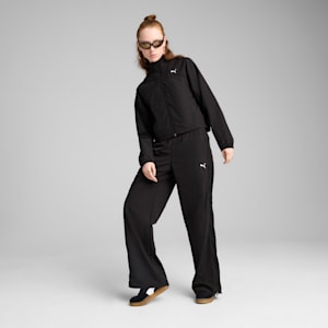 Chamarra oversize DARE TO Zip-Off para mujer, PUMA Black, extralarge