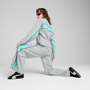 Chamarra oversize DARE TO Zip-Off para mujer, Flat Light Gray, extralarge
