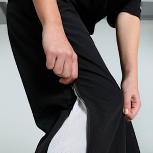 DARE TO Women's Relaxed Fit Woven Zip-Off Pants, PUMA Black, extralarge-IND