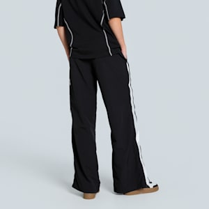 DARE TO Women's Relaxed Fit Woven Zip-Off Pants, PUMA Black, extralarge-IND