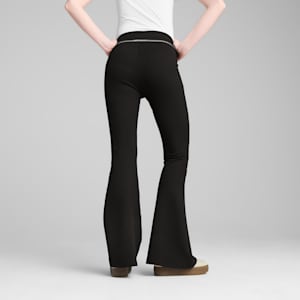 Mallón acampanado DARE TO con textura para mujer, PUMA Black, extralarge