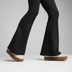 Mallón acampanado DARE TO con textura para mujer, PUMA Black, extralarge
