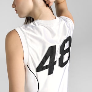 DARE TO Jer-she Women's Relaxed Fit Dress, PUMA White, extralarge-IND