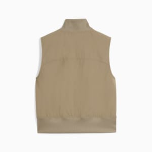 DARE TO Women's Full-Zip Woven Vest, Velvet Moss, extralarge